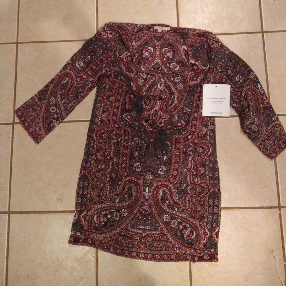 Calypso Silk Dress | XS